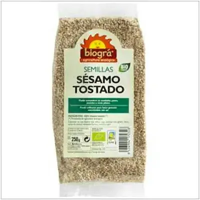Sésamo tostado biogra 250 g, Biográ