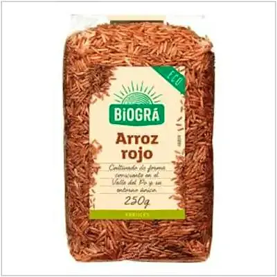 Arroz rojo biogra 250 g, Biográ