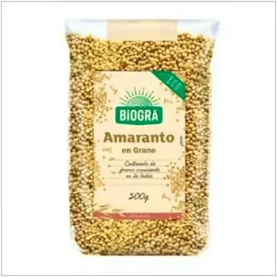 Amaranto en grano 500 g, Biogra