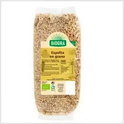 Espelta en grano BIO 500 g, Biogra