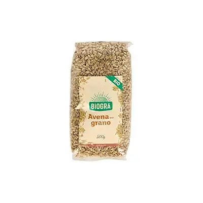 Avena en grano BIO 500 g, Biogra