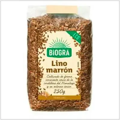 Lino marron biogra 250 g, Biográ