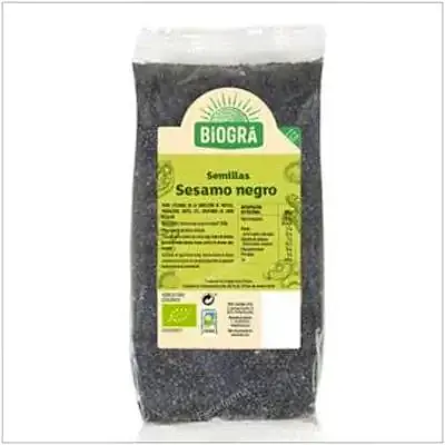 Sésamo negro BIO 250 g, Biogra