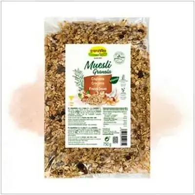 Muesli de frutos secos crujiente 750 g, Granovita