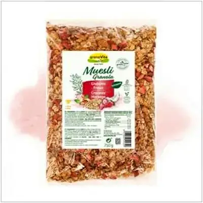 Muesli crujient fresa 750 g, Granovita