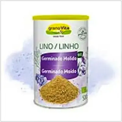 Lino germinado molido 500 g, Granovita