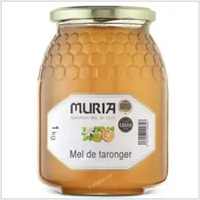 Miel de azahar cristalizada 1 kg, Muria