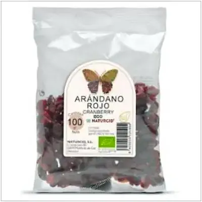 Arándano rojo cranberry BIO 175 g, Naturcid