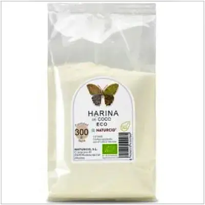 Harina coco BIO 300 g, Naturcid