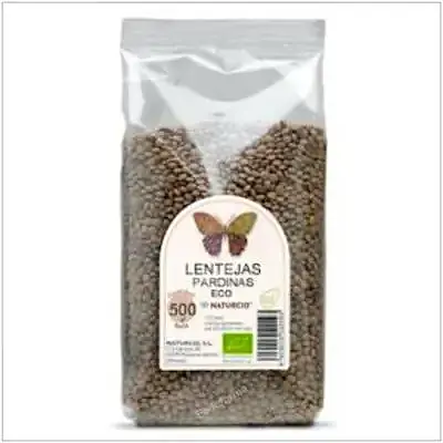 Lentejas pardinas BIO 500 g, Naturcid
