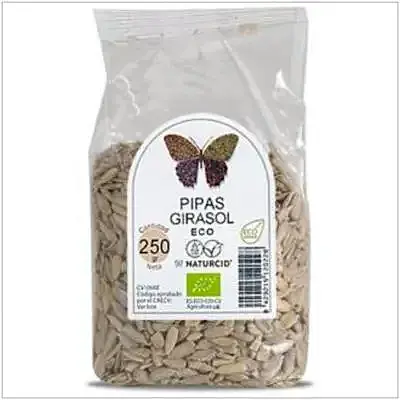 Pipas de girasol BIO 250 g, Naturcid