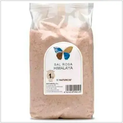 Sal rosa del himalaya fina 1 kg, Naturcid