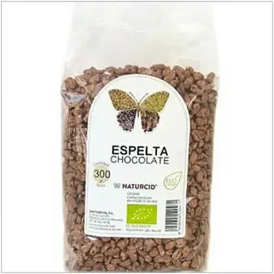 Espelta con chocolate BIO 300 g, Naturcid