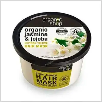 Mascarilla capilar reparadora plátano-jazmin 250 ml, Organic Shop