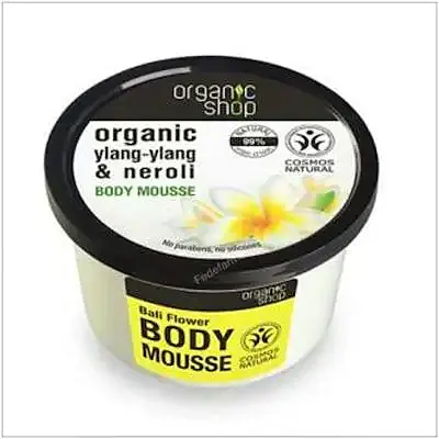 Mousse corporal revitalizante ylang ylang 250 ml, Organic Shop
