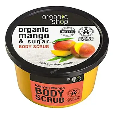 Exfoliante corporal reparador mango 250 ml, Organic Shop