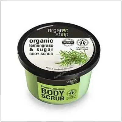 Exfoliante corporal refinador citronela 250 ml, Organic Shop