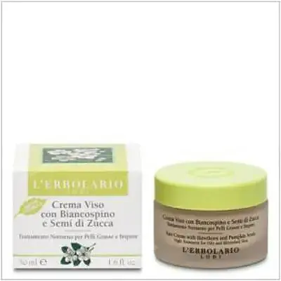 Crema facial espino blanco 50 ml, L'Erbolario
