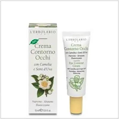 Crema contorno de ojos a la camelia y semillas 15 ml, L'Erbolario