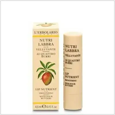 Labios nutritivo cuatro mantecas 4,5 ml, L'Erbolario