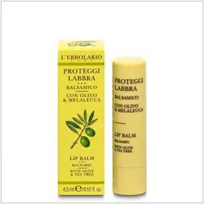 Labios protector olivo y árbol de té 4,5 ml, L'Erbolario