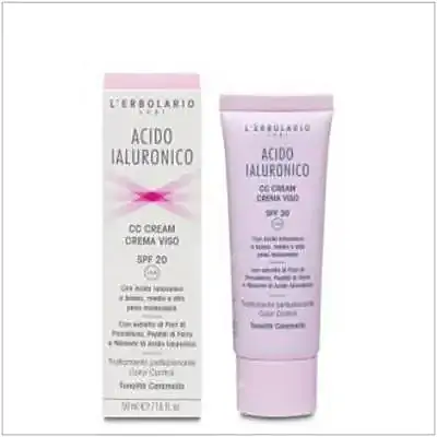 Ácido hialurónico cc crema tono caramelo 50 ml, L'Erbolario