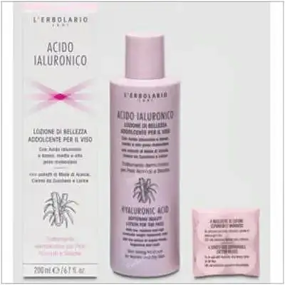 Ácido hialurónico loción calmante 200 ml, L'Erbolario