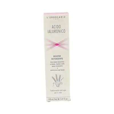 Ácido hialurónico mousse detergente 125ml, L'Erbolario