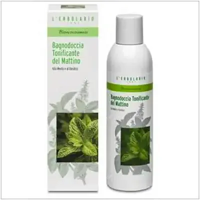 Gel de baño tonificante menta BIO 200 ml, L'Erbolario