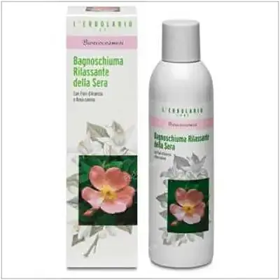 Gel de baño relajante rosa canina BIO 200 ml, L'Erbolario