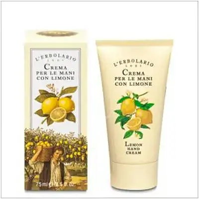 Crema manos al limón edicion limitada 75 ml, L'Erbolario
