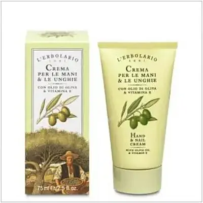 Crema manos y uñas aceite oliva 75 ml, L'Erbolario