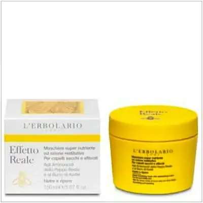 Efecto real mascarilla nutritiva reparadora 150 ml, L'Erbolario