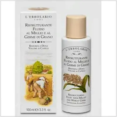 Fluido capilar reestructurante de mijo soja 100 ml, L'Erbolario