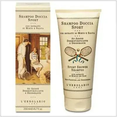 Champú ducha sport 200 ml, L'Erbolario