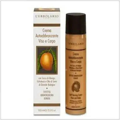 Solar crema autobronceadora zumo mango 100 ml, L'Erbolario