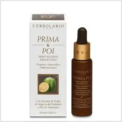 Solar antes y despues sérum antiedad 28 ml, L'Erbolario