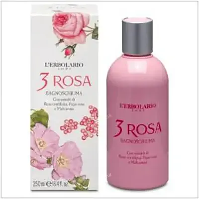 3 rosas gel de baño 250 ml, L'Erbolario