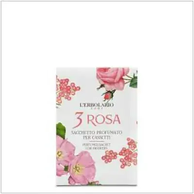 3 rosas saco perfume cajon 1 uds., L'Erbolario
