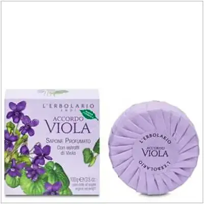 Accordo violeta jabón pastilla 100 g, L'Erbolario