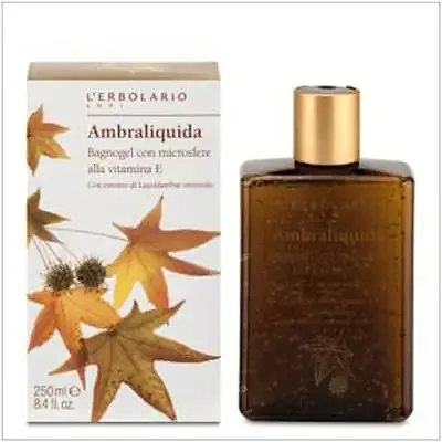 Ambraliquida gel de baño 250 ml, L'Erbolario