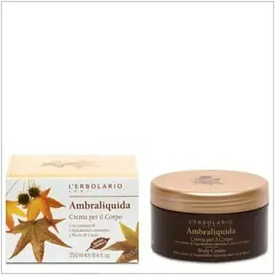 Ambraliquida crema corporal 250 ml, L'Erbolario