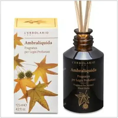 Ambraliquida fragancia aceite mikados 125 ml, L'Erbolario