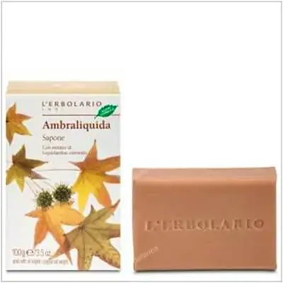Ambraliquida jabón perfumado pastilla 100 g, L'Erbolario