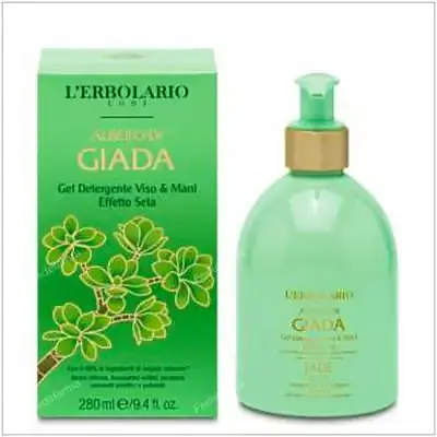 Árbol de jade gel detergente cara y manos 280 ml, L'Erbolario