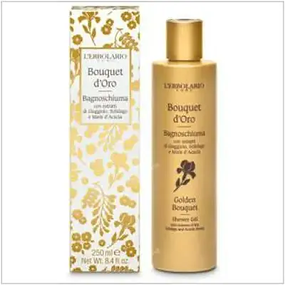 Bouquet de oro gel de baño 250 ml, L'Erbolario
