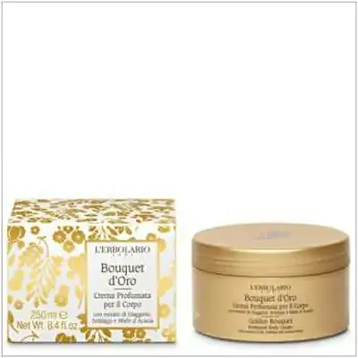 Bouquet de oro crema perfumada cuerpo 250 ml, L'Erbolario