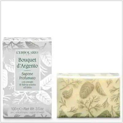 Bouquet de plata jabón perfumado pastilla 100 g, L'Erbolario