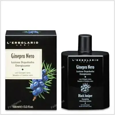 Enebro negro loción despues del afeitado 100 ml, L'Erbolario