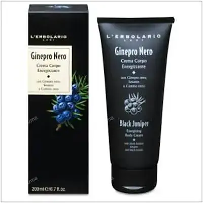 Enebro negro crema cuerpo 200 ml, L'Erbolario